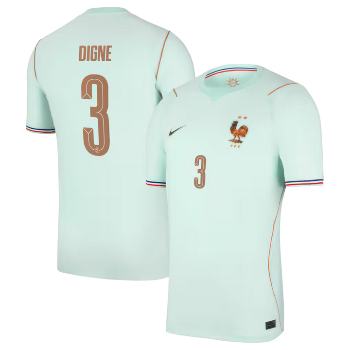 Maillot France Nike FFF Extérieur Stadium 26 avec flocage Digne 3