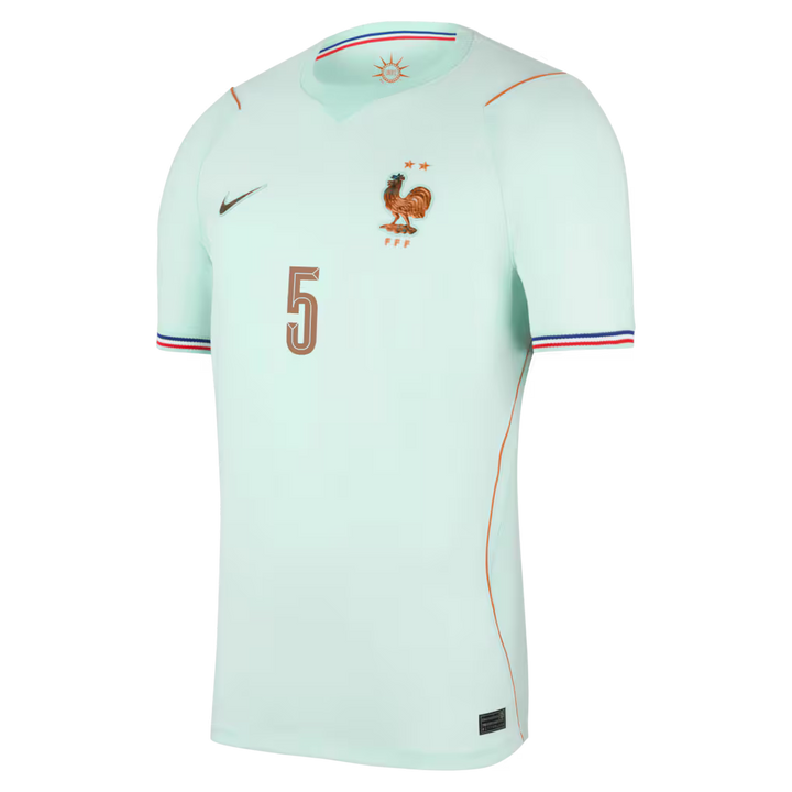 Maillot France Nike FFF Extérieur Stadium 26 avec flocage Kalulu 5