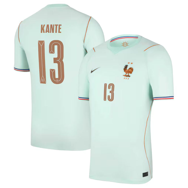 Maillot France Nike FFF Extérieur Stadium 26 avec flocage Kante 13