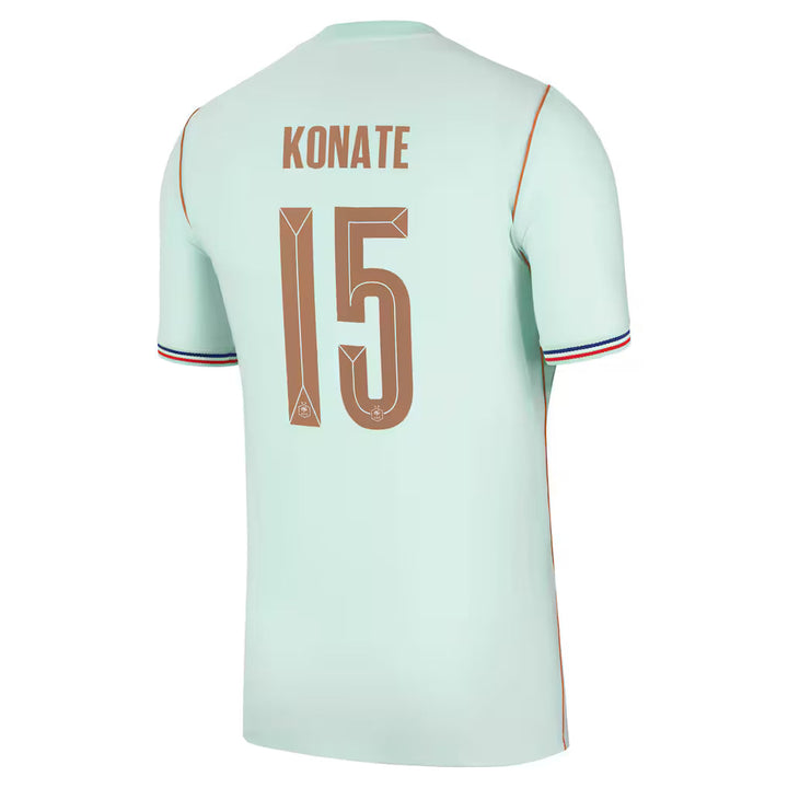 Maillot France Nike FFF Extérieur Stadium 26 avec flocage Konate 15