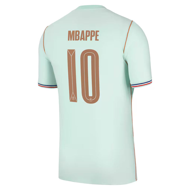 Maillot France Nike FFF Extérieur Stadium 26 avec flocage Mbappe 10