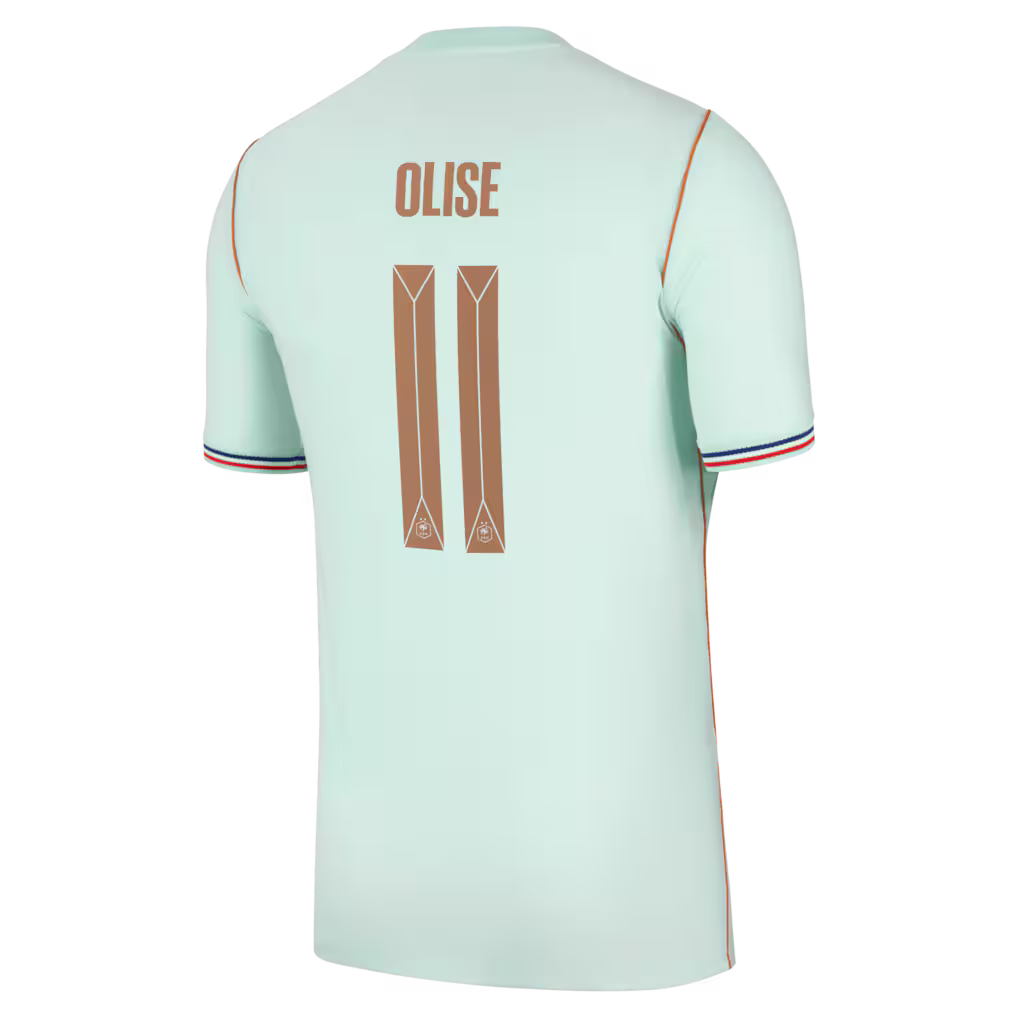 Maillot France Nike FFF Extérieur Stadium 26 avec flocage Olise 11