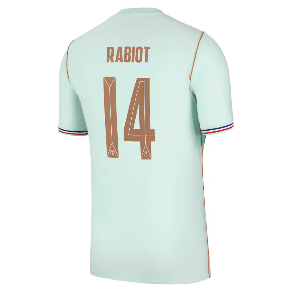 Maillot France Nike FFF Extérieur Stadium 26 avec flocage Rabiot 14