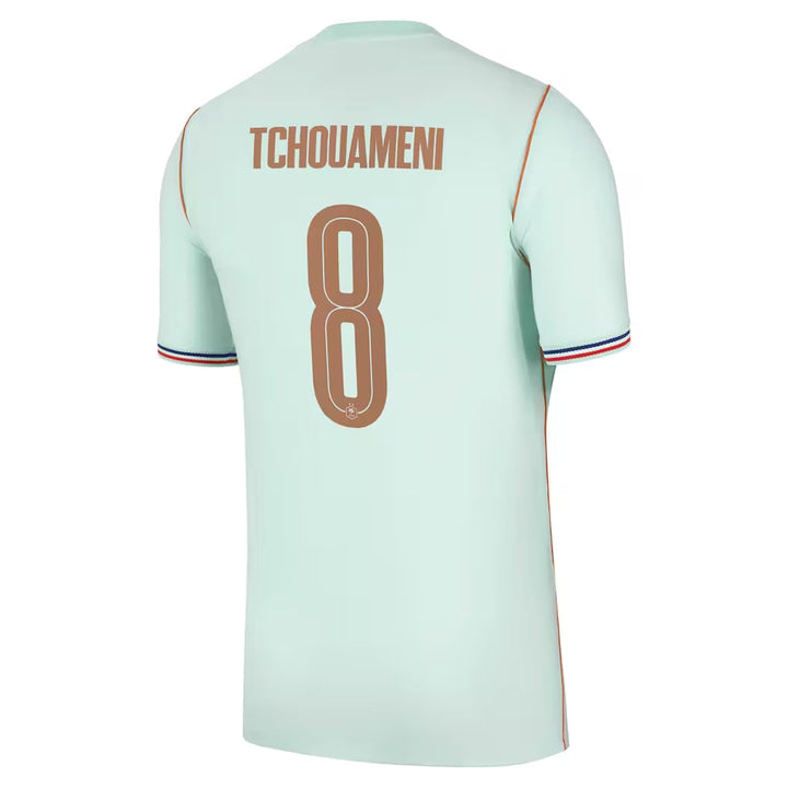 Maillot France Nike FFF Extérieur Stadium 26 avec flocage Tchouameni 8