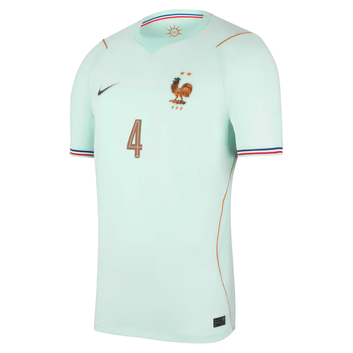Maillot France Nike FFF Extérieur Stadium 26 avec flocage Upamecano 4