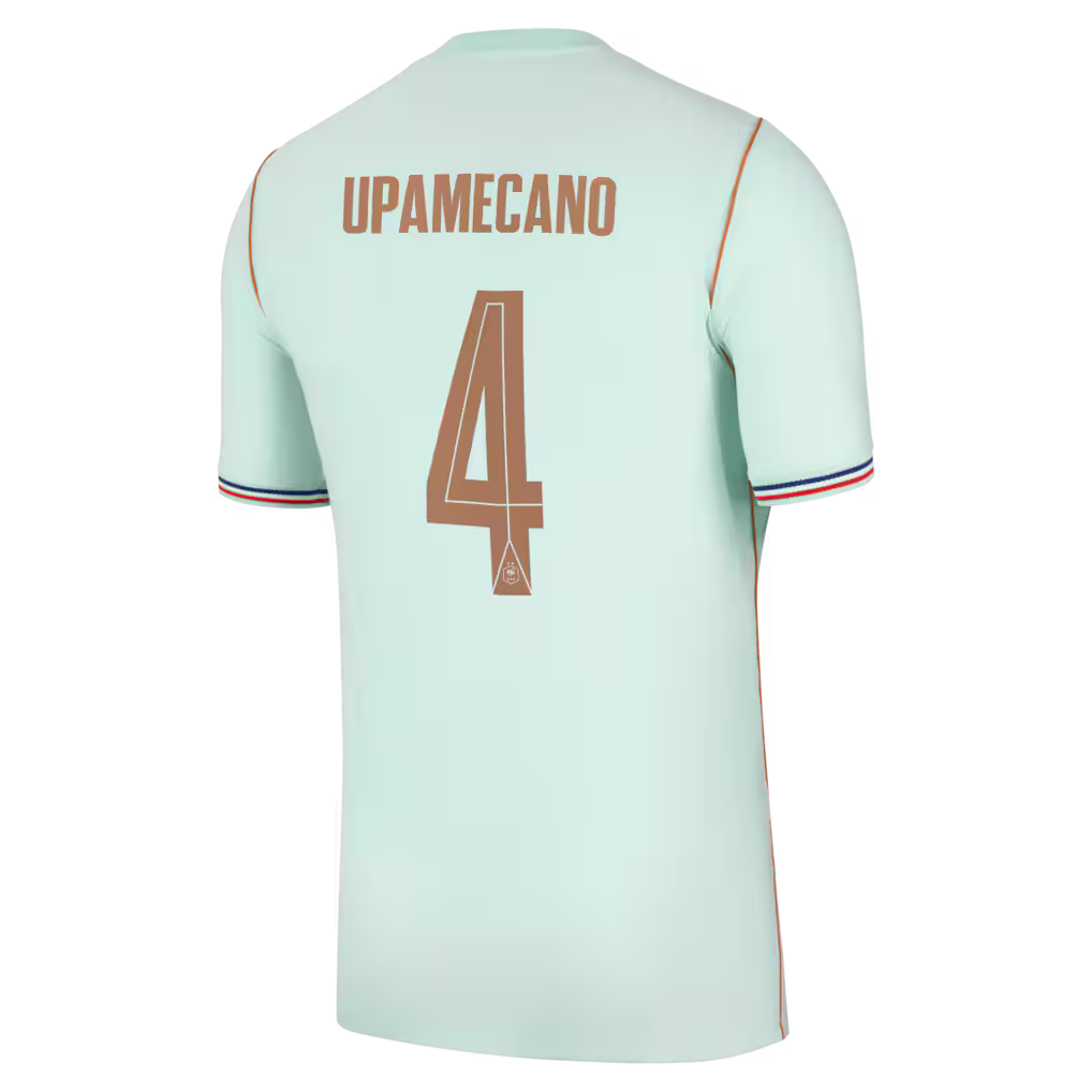 Maillot France Nike FFF Extérieur Stadium 26 avec flocage Upamecano 4