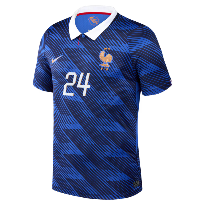 Maillot France Nike FFF Domicile Stadium 26 avec flocage Cherki 24
