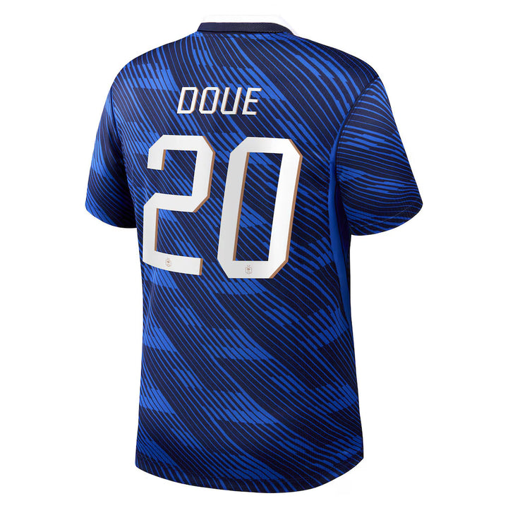 Maillot France Nike FFF Domicile Stadium 26 avec flocage Doue 20