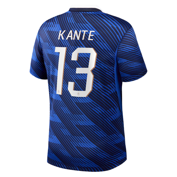 Maillot France Nike FFF Domicile Stadium 26 avec flocage Kante 13