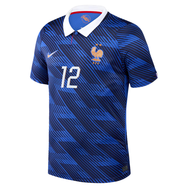 Maillot France Nike FFF Domicile Stadium 26 avec flocage Kolo Muani 12