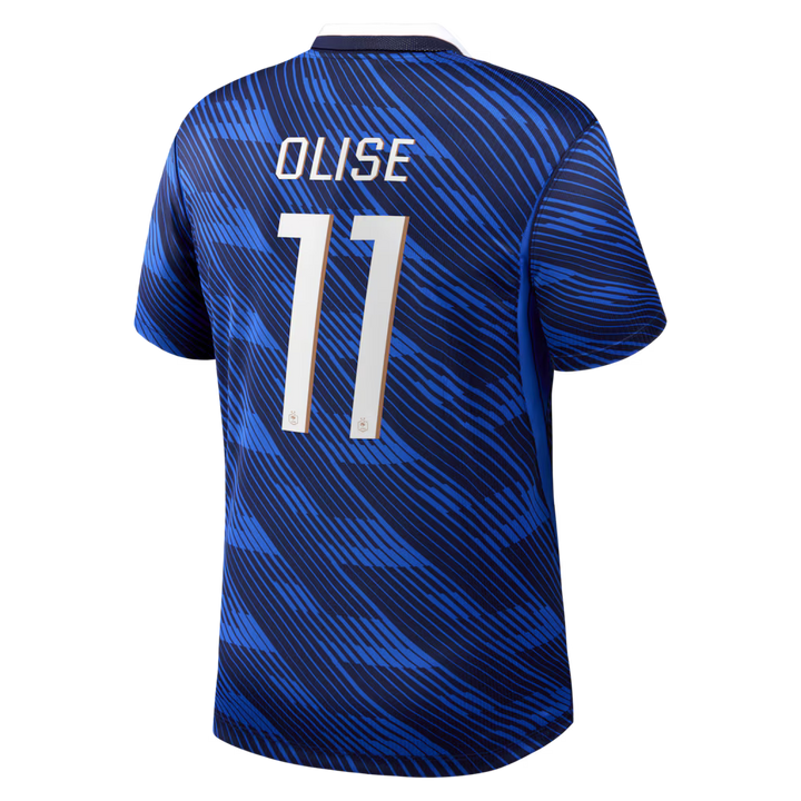 Maillot France Nike FFF Domicile Stadium 26 avec flocage Olise 11