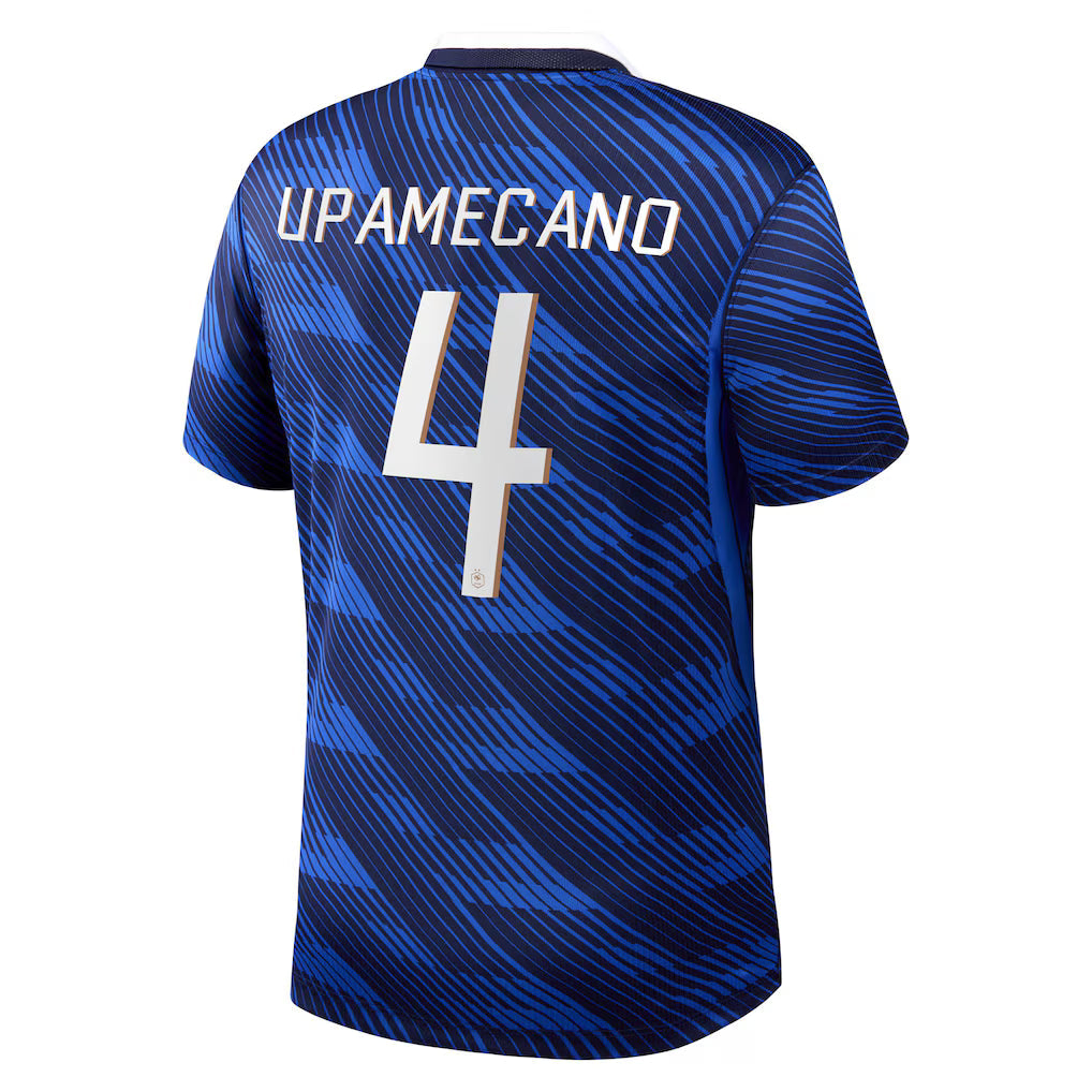 Maillot France Nike FFF Domicile Stadium 26 avec flocage Upamecano 4