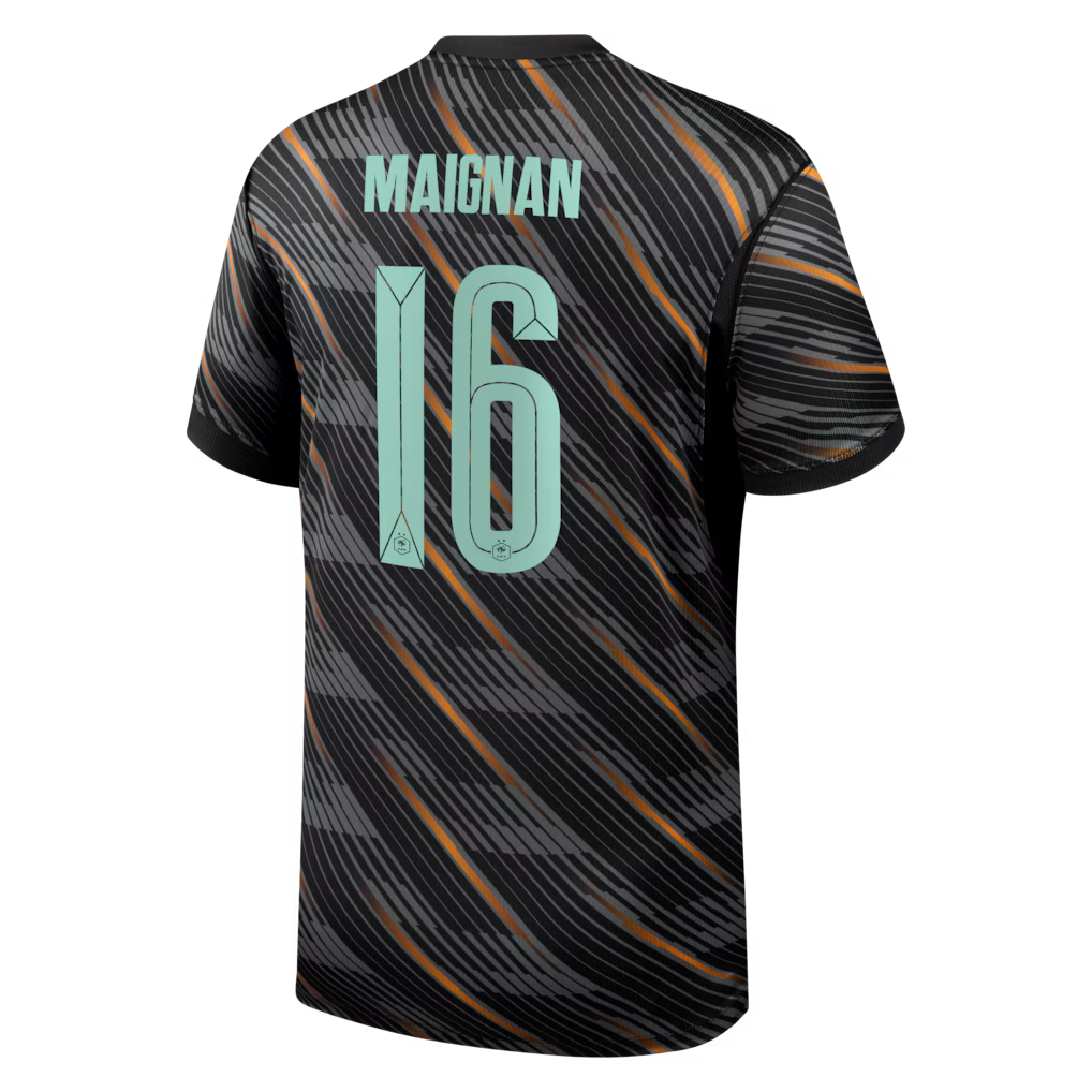 Maillot Gardien France Nike FFF 26 avec flocage Maignan 16