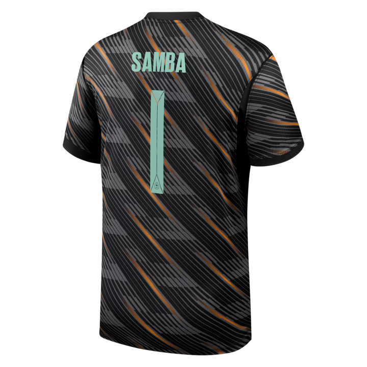 Maillot Gardien France Nike FFF 26 avec flocage Samba 1